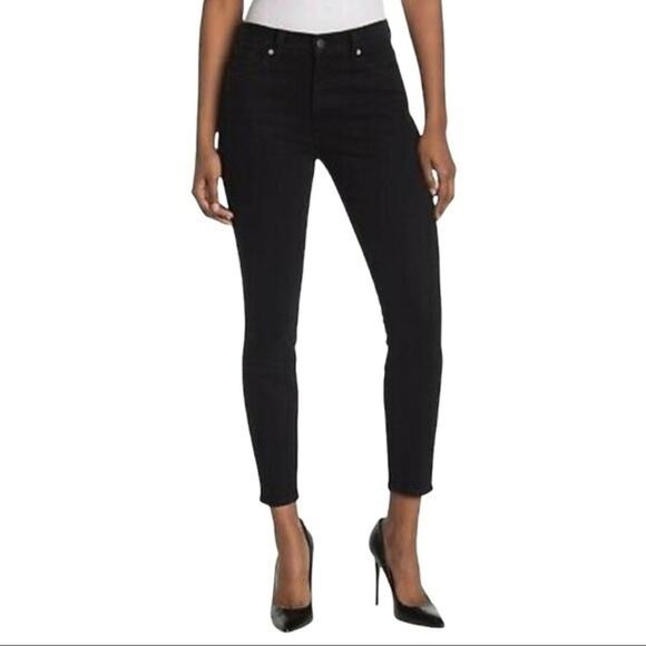 BLDWN Ankle Skinny Jeans Carbon Black Size 27 - Picture 1 of 8